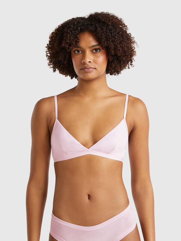 Soutien-gorge en coton super stretch Femme