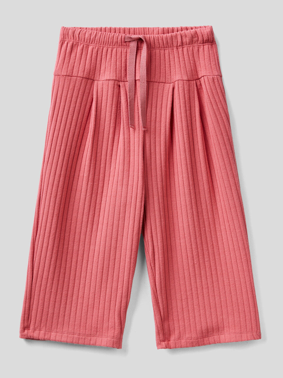 Short Uni En Pur Coton United Colors of Benetton Fille Vêtements Pantalons & Jeans Pantalons courts Shorts en jean 