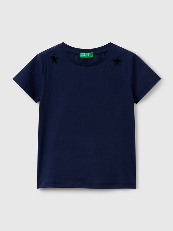 T-shirt avec motif découpé Filles