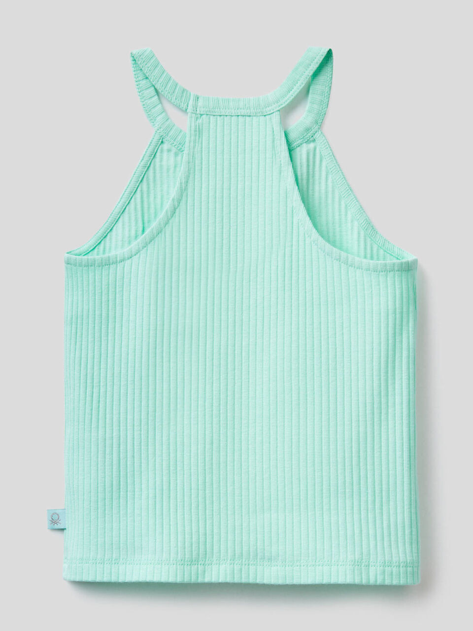 Top sans manches en coton stretch image number 2