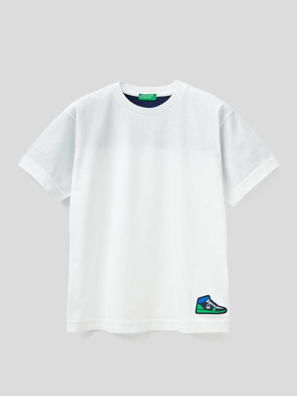 T-shirt en 100% coton avec message image number 1