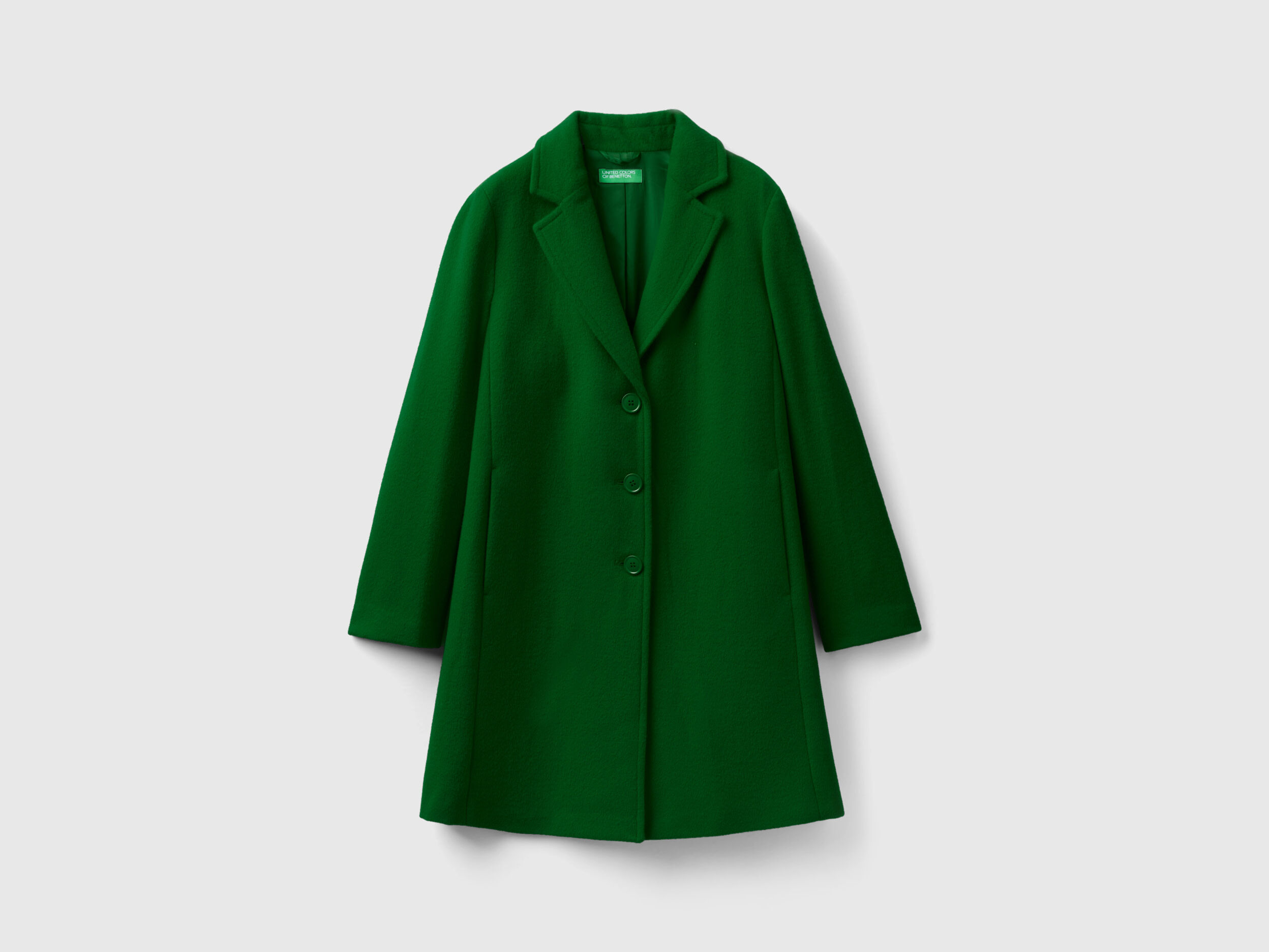 Manteau en new arrivals laine melangee femme