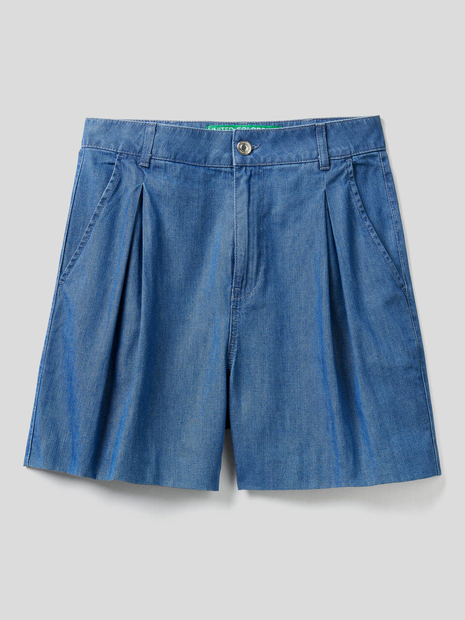 Short en denim de 100% coton image number 1