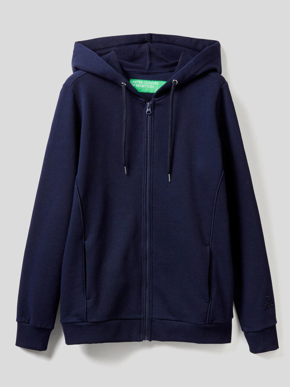 Sweat 100% coton avec zip et capuche image number 1