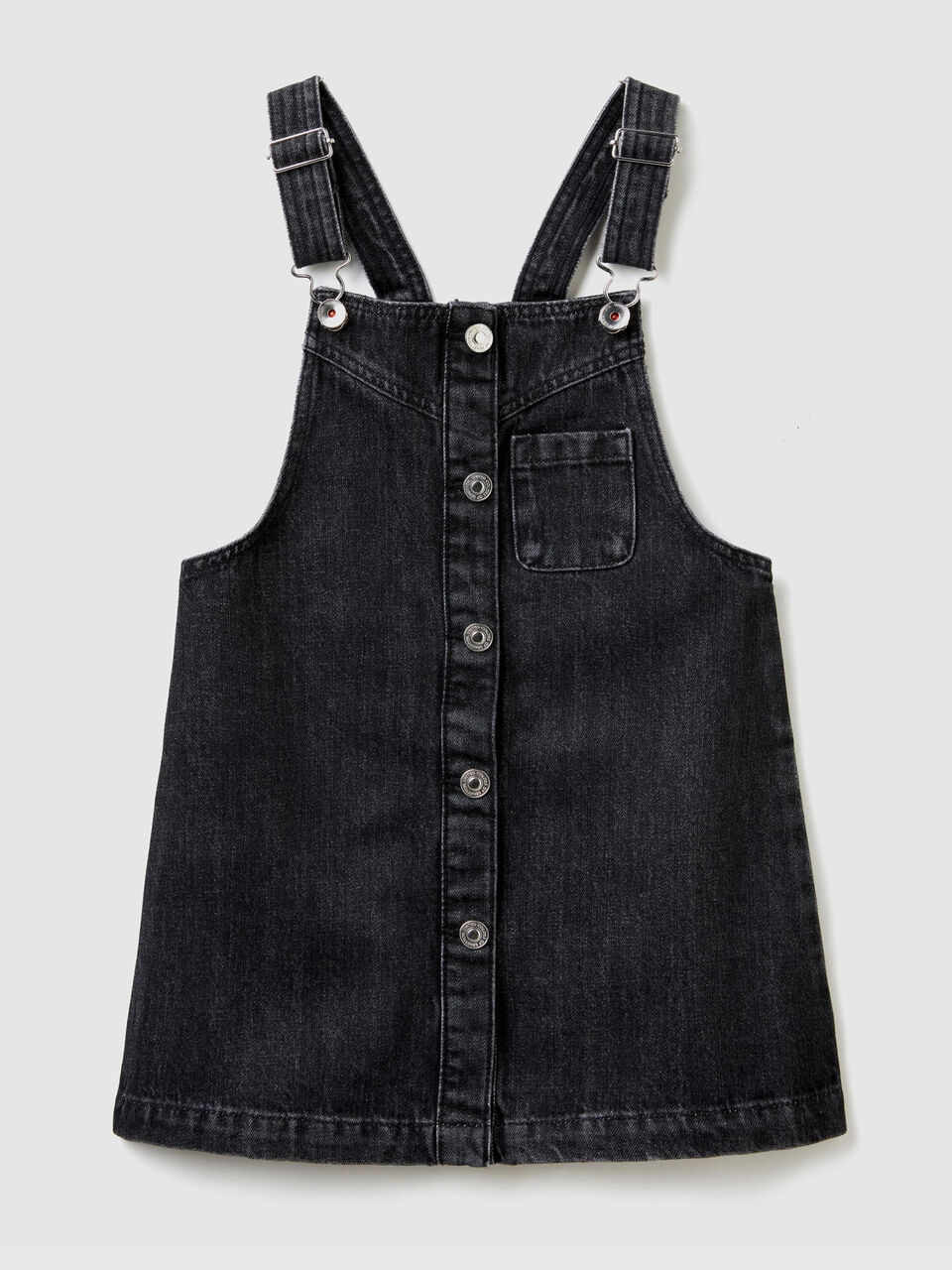 Jupe salopette en jeans image number 1