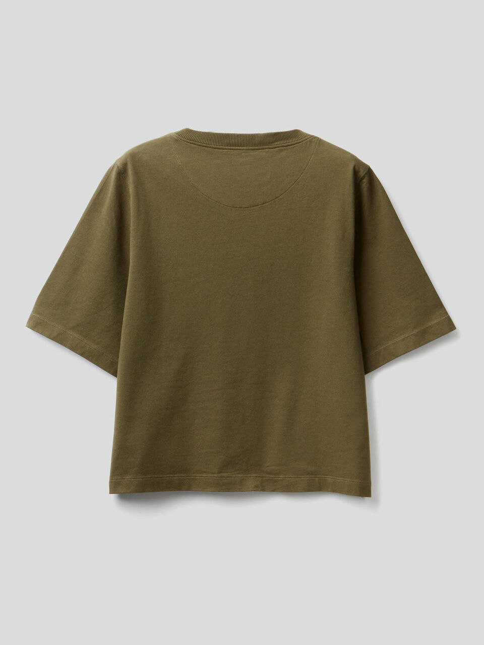 T-shirt coupe boxy 100% coton image number 2