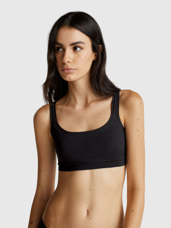 Soutien-gorge en coton super extensible Femme