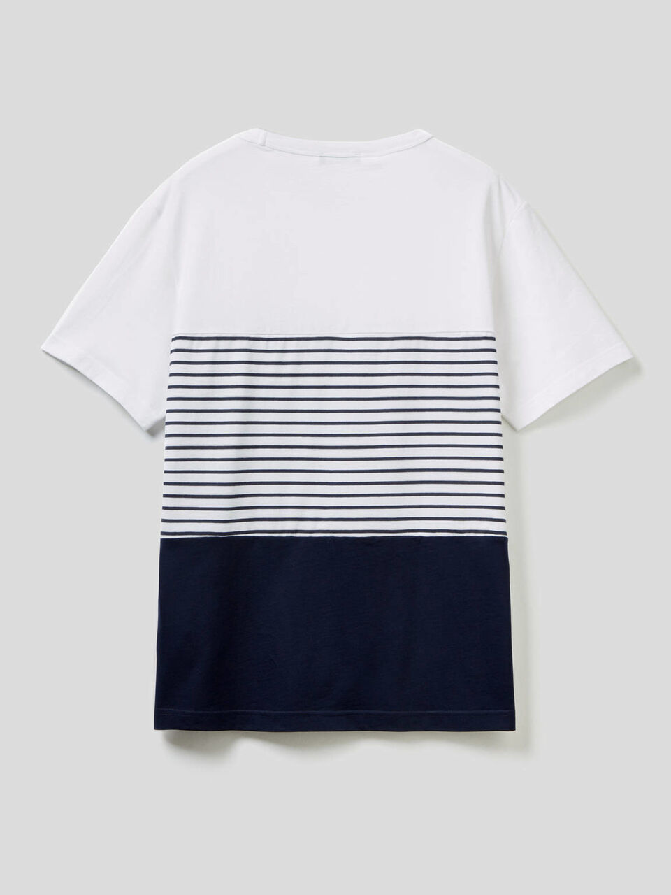 T-shirt à rayures color block image number 2