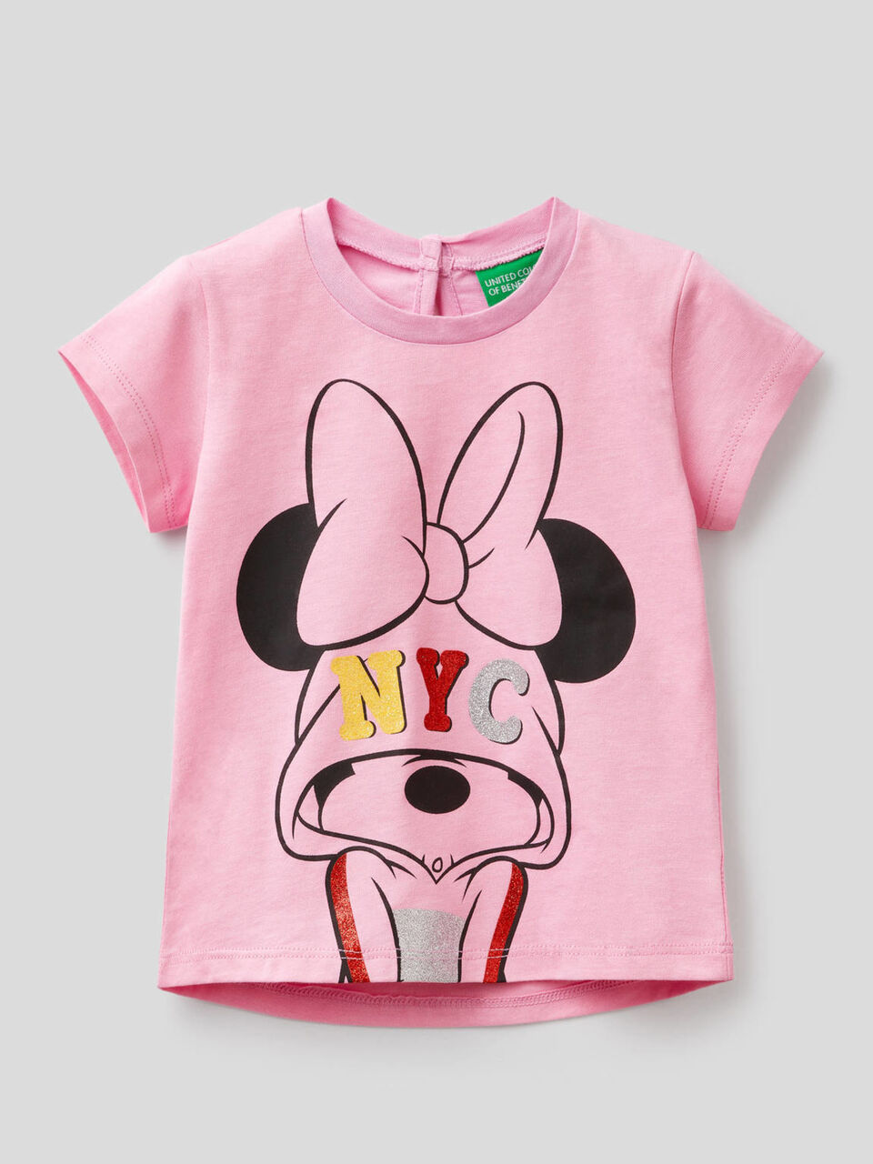 T-shirt en coton avec imprimé Minnie image number 1