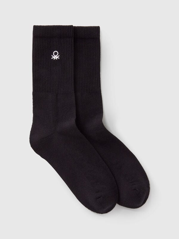 Chaussettes de sport en coton mélangé stretch