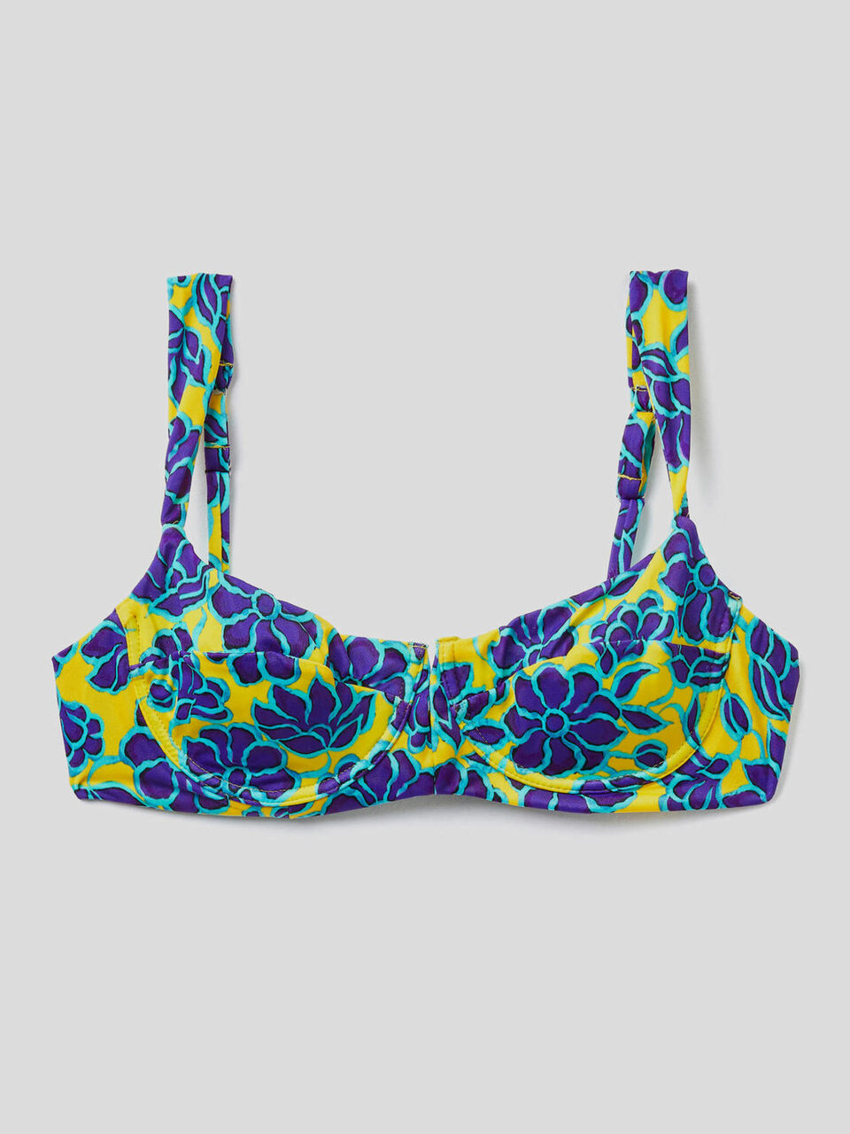 Haut de maillot avec imprimé fleurs image number 1