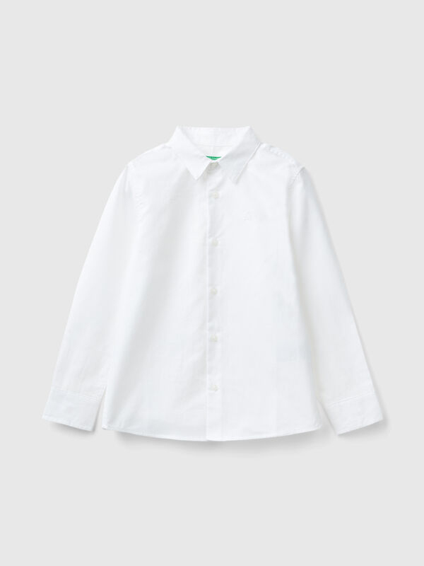 Chemise classique en pur coton Garçon