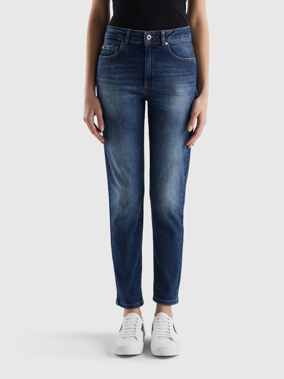 Benetton jeans femme clearance