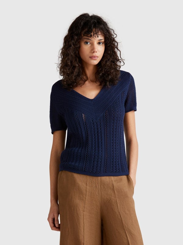 Pull ajouré Femme