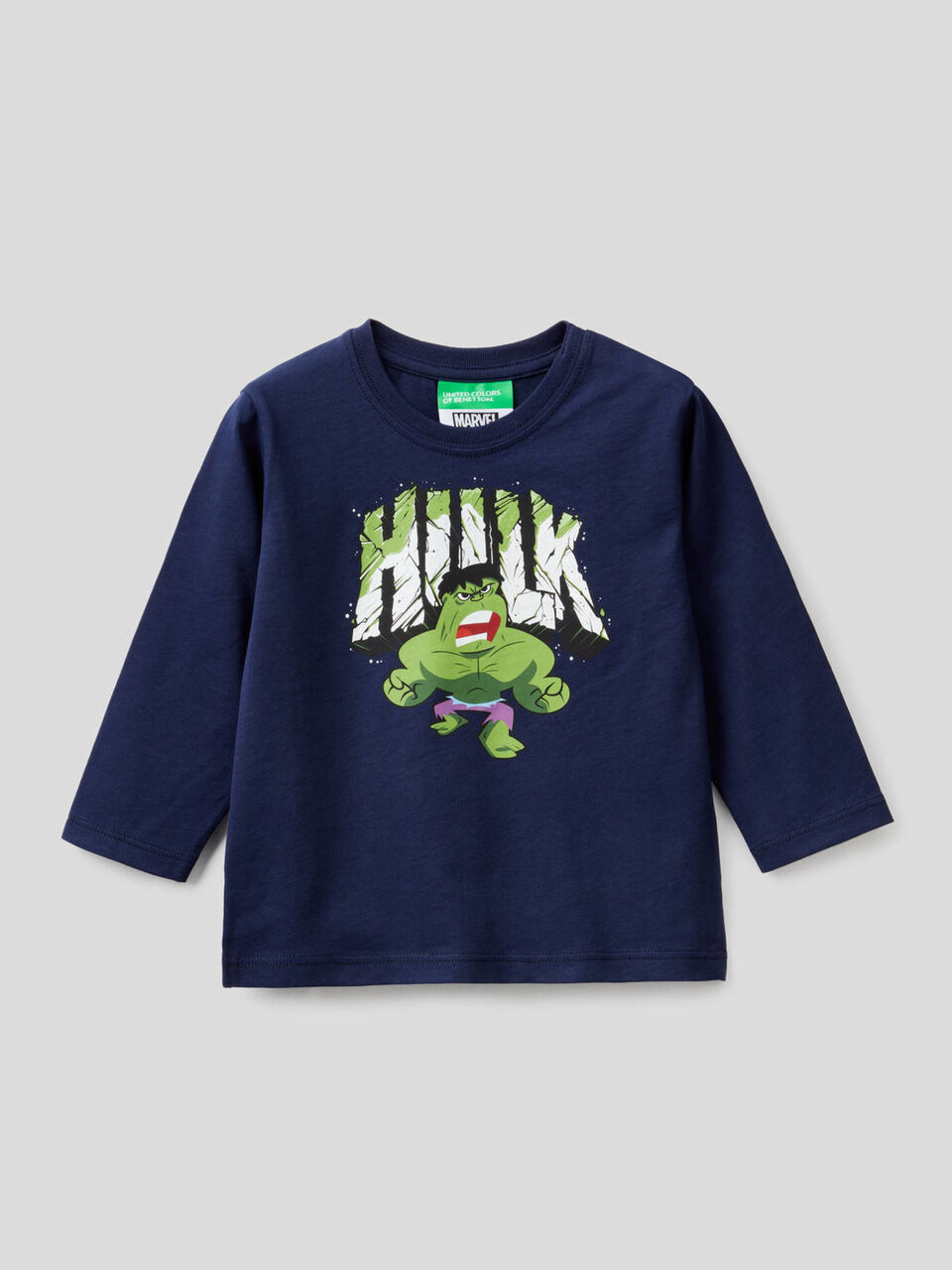 T-shirt 100% coton avec imprimé Marvel image number 1