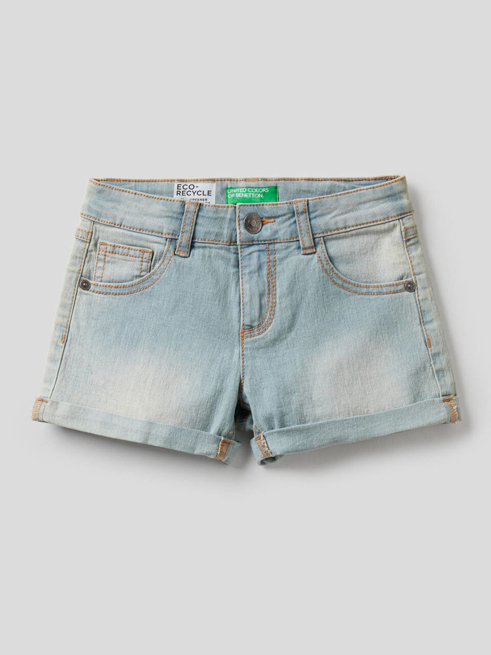 Short en coton stretch image number 1