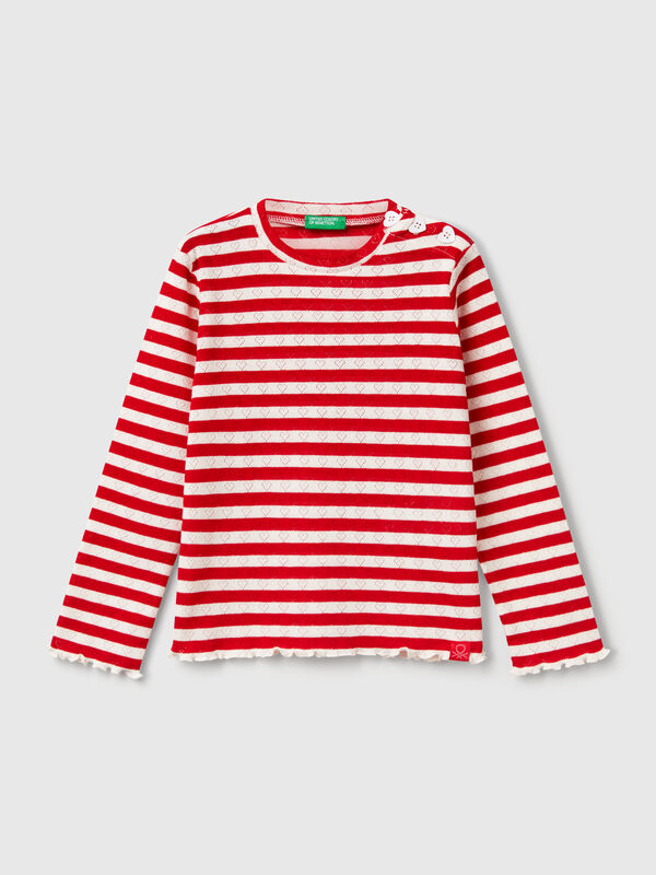T-shirt rayé Filles