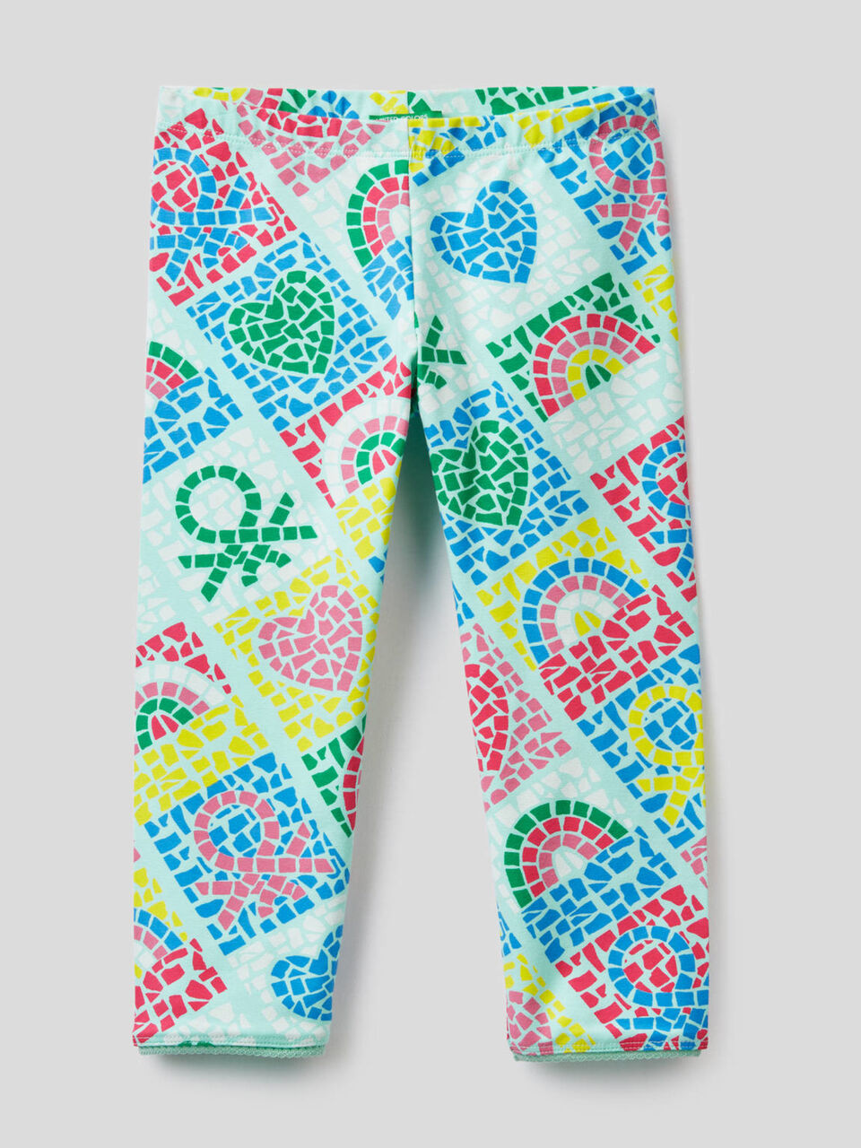 Legging 3/4 en coton stretch image number 1