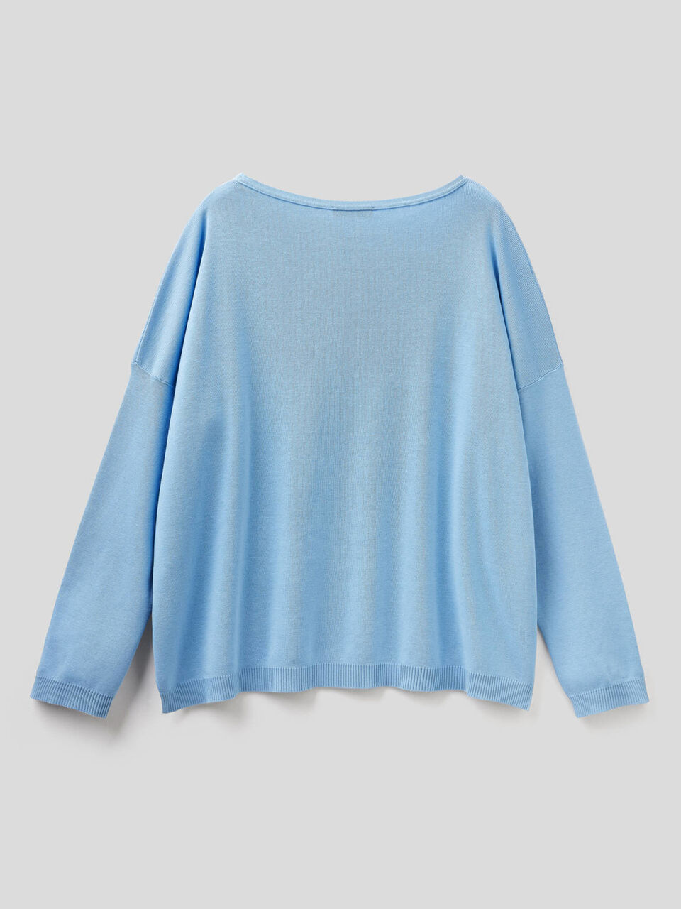 Pull en coton avec encolure ronde image number 2