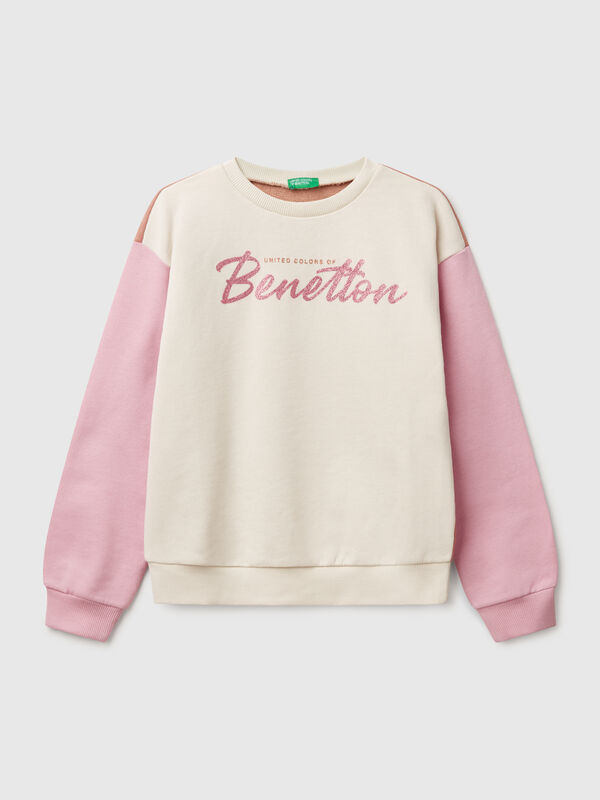 Sweat à imprimé pailleté Filles