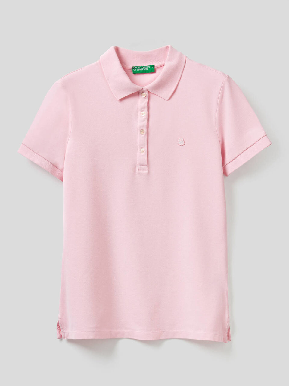 Polo en coton stretch personnalisable image number 1