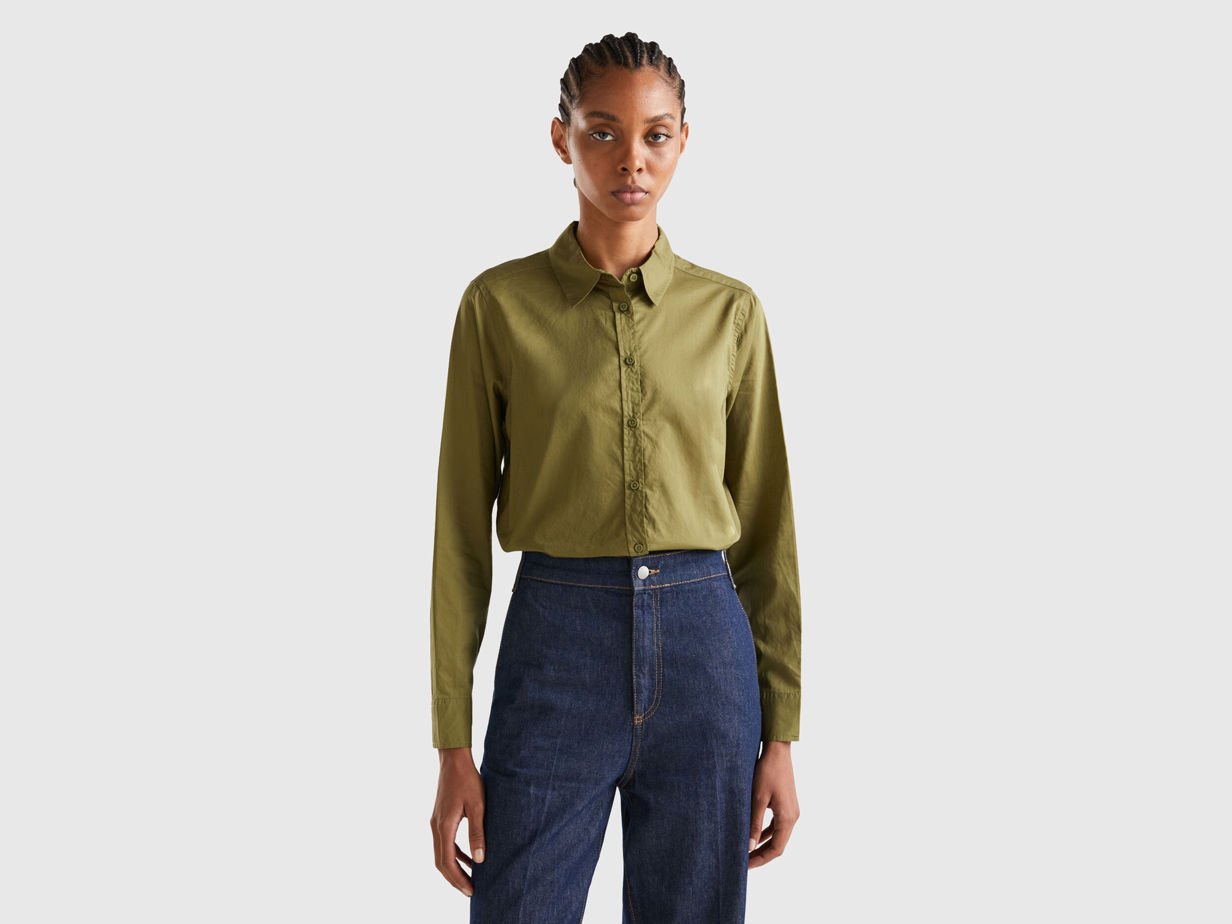 Chemise benetton femme discount