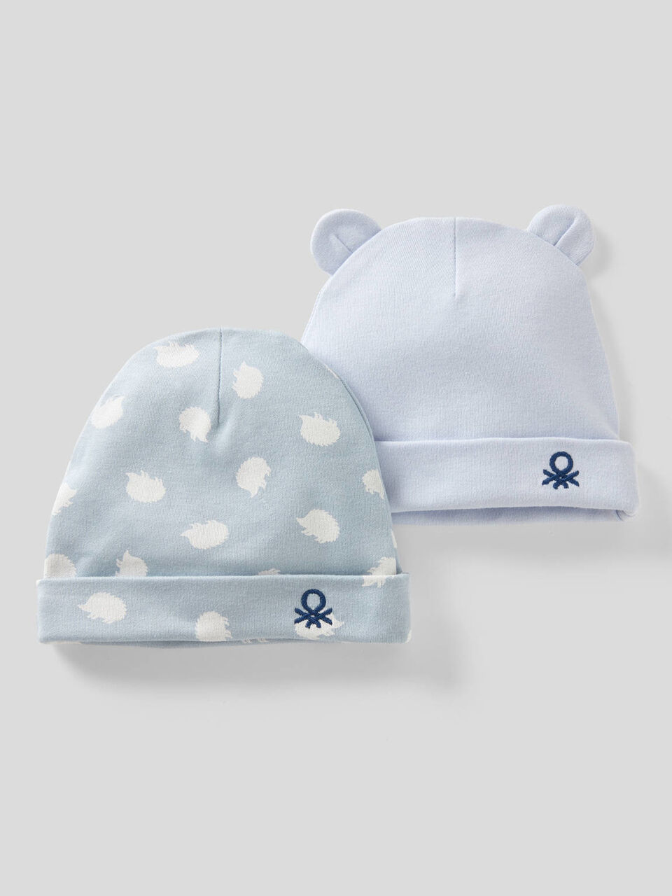 Deux bonnets en 100% coton bio image number 1