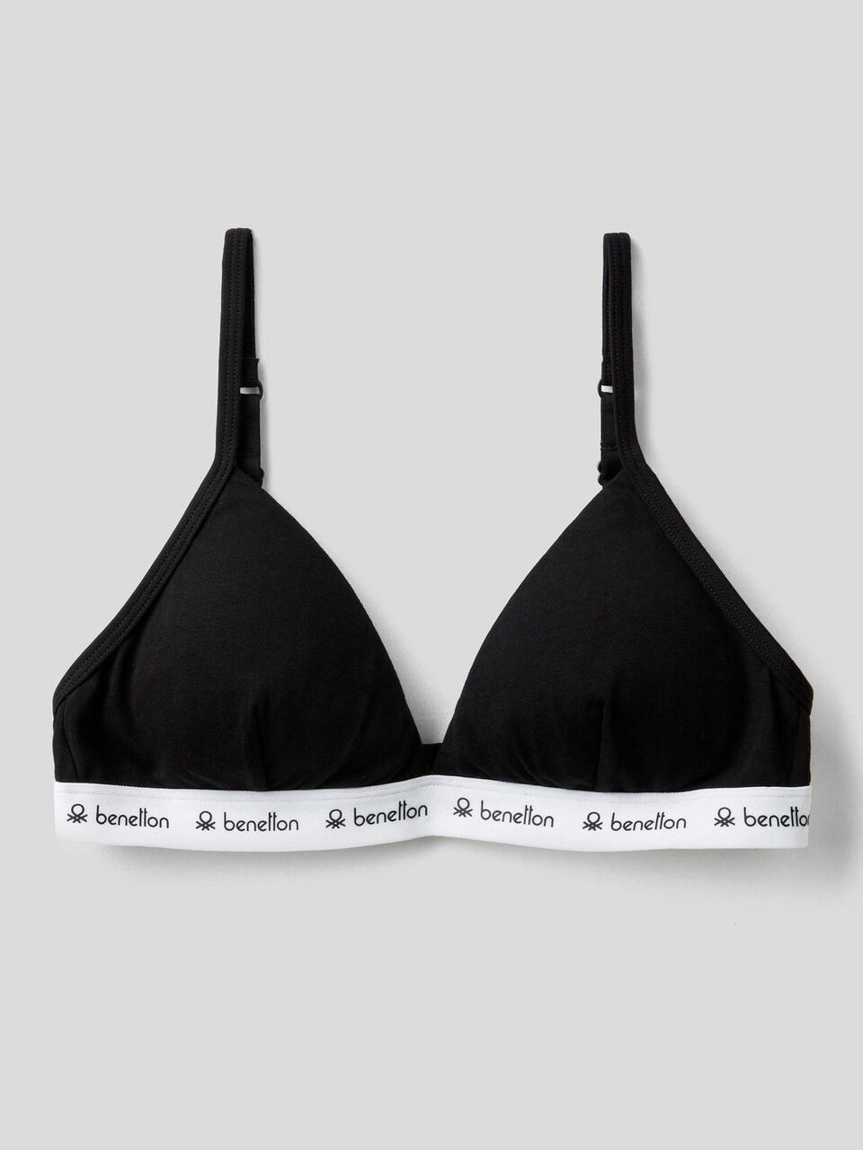 Soutien-gorge en triangle en coton bio image number 1