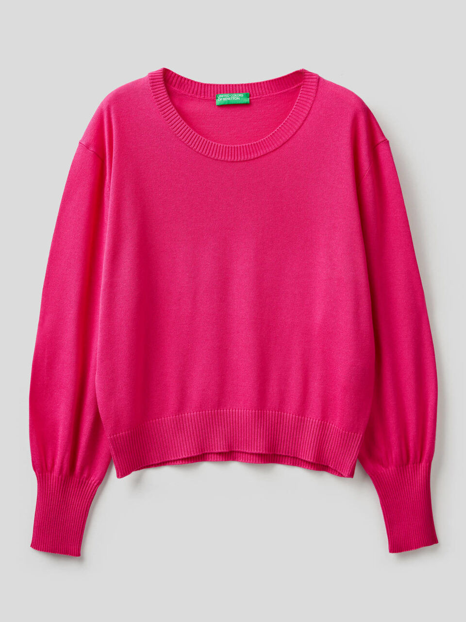Pull avec manches bouffantes image number 1