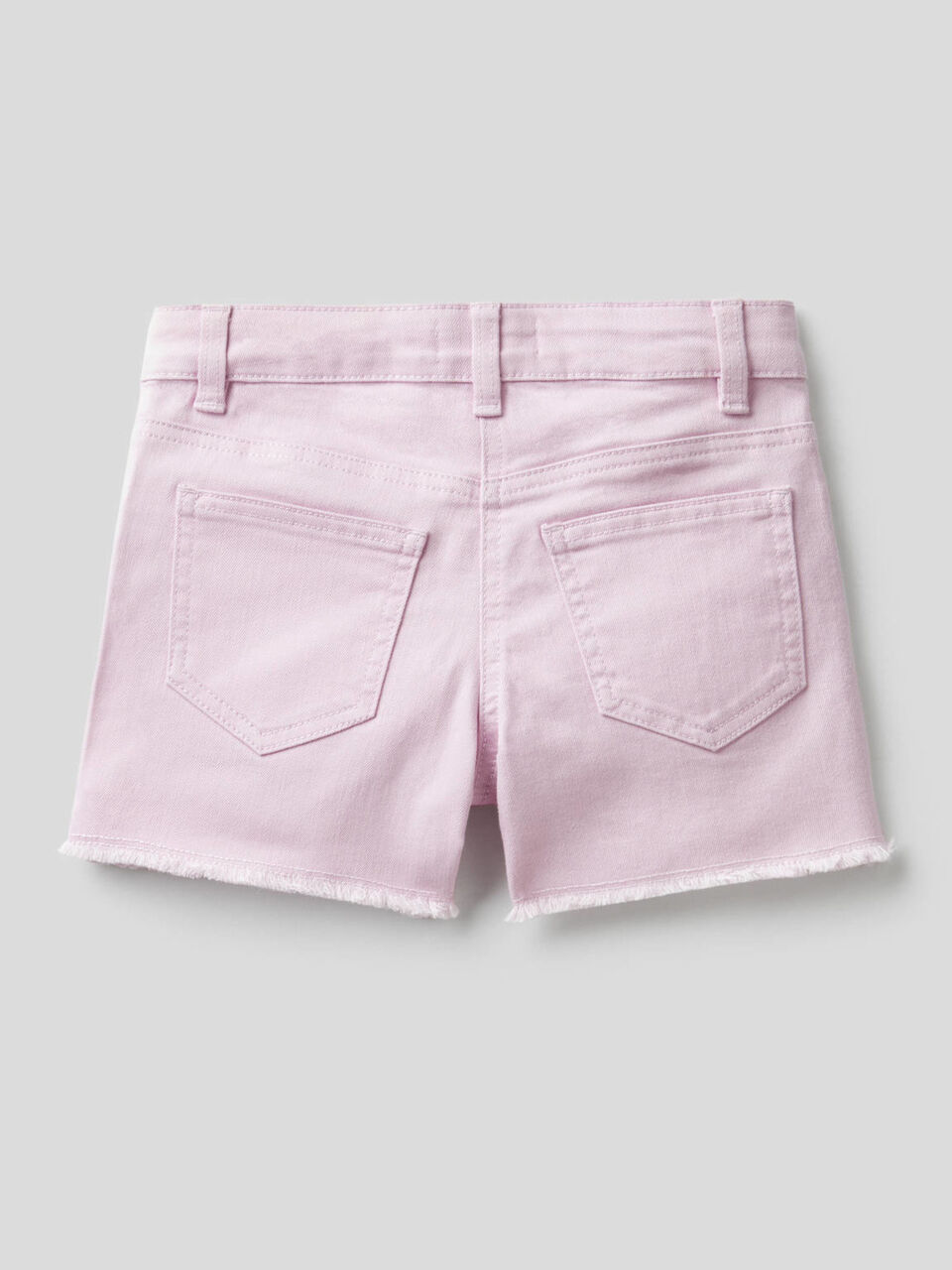 Short en mélange de coton stretch image number null