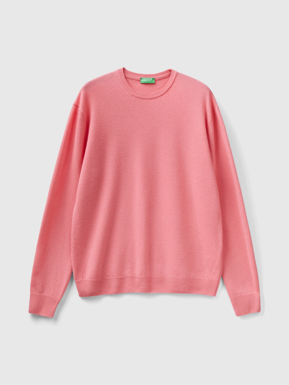 Pull sales saumon homme