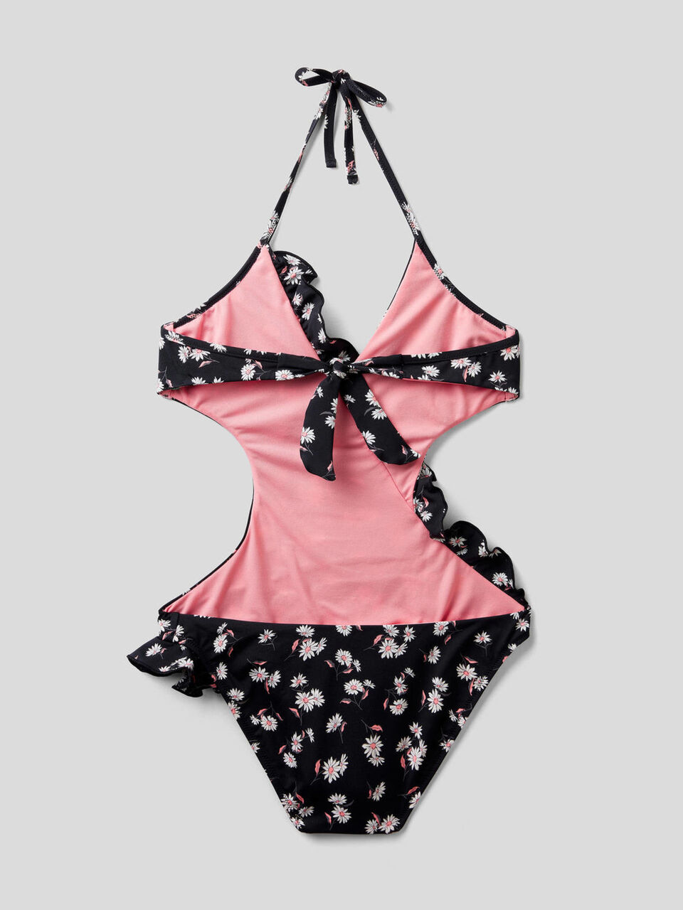 Maillot trikini à motif à fleurs image number 2