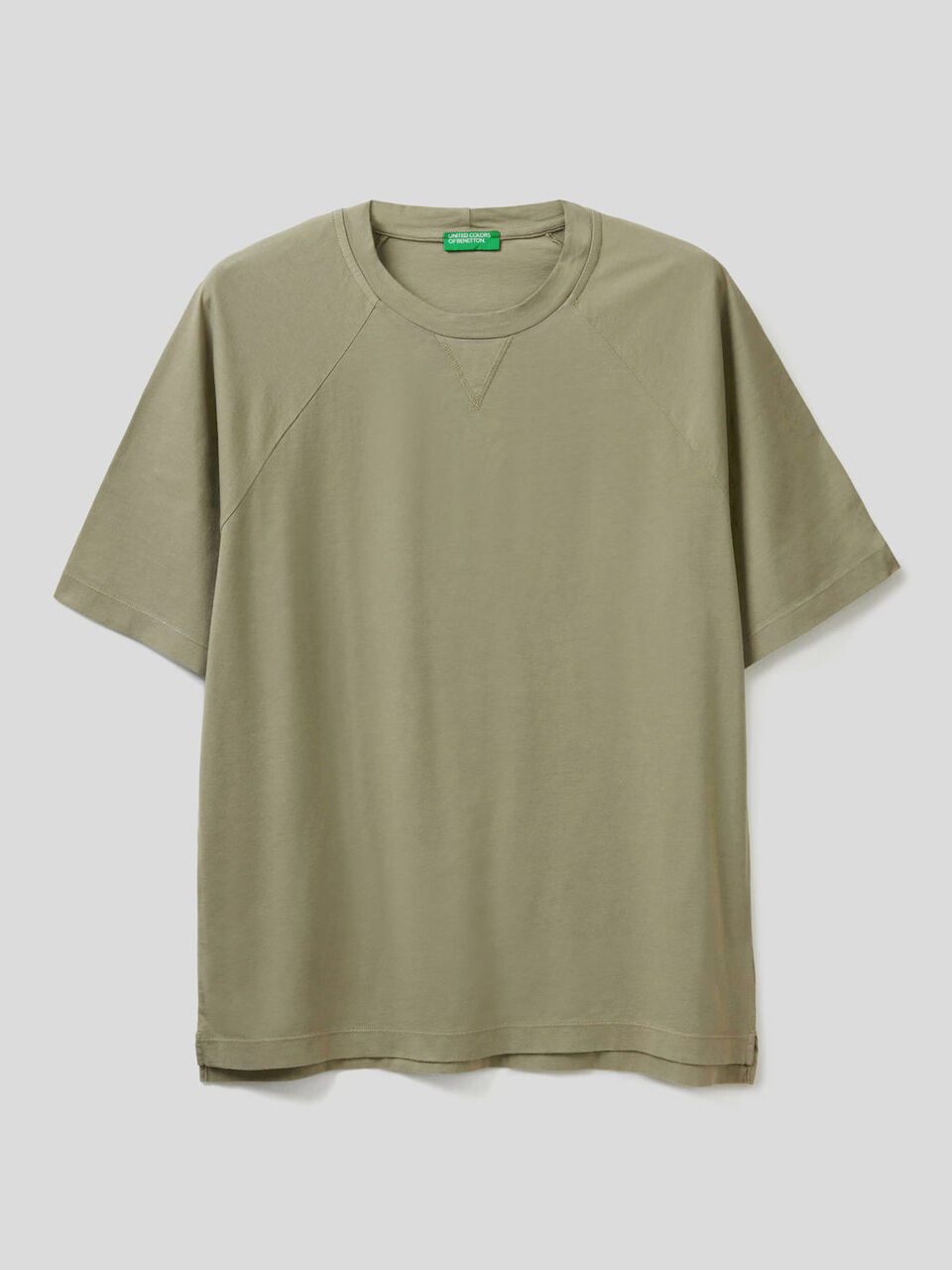 T-shirt 100% coton avec manche raglan image number 1