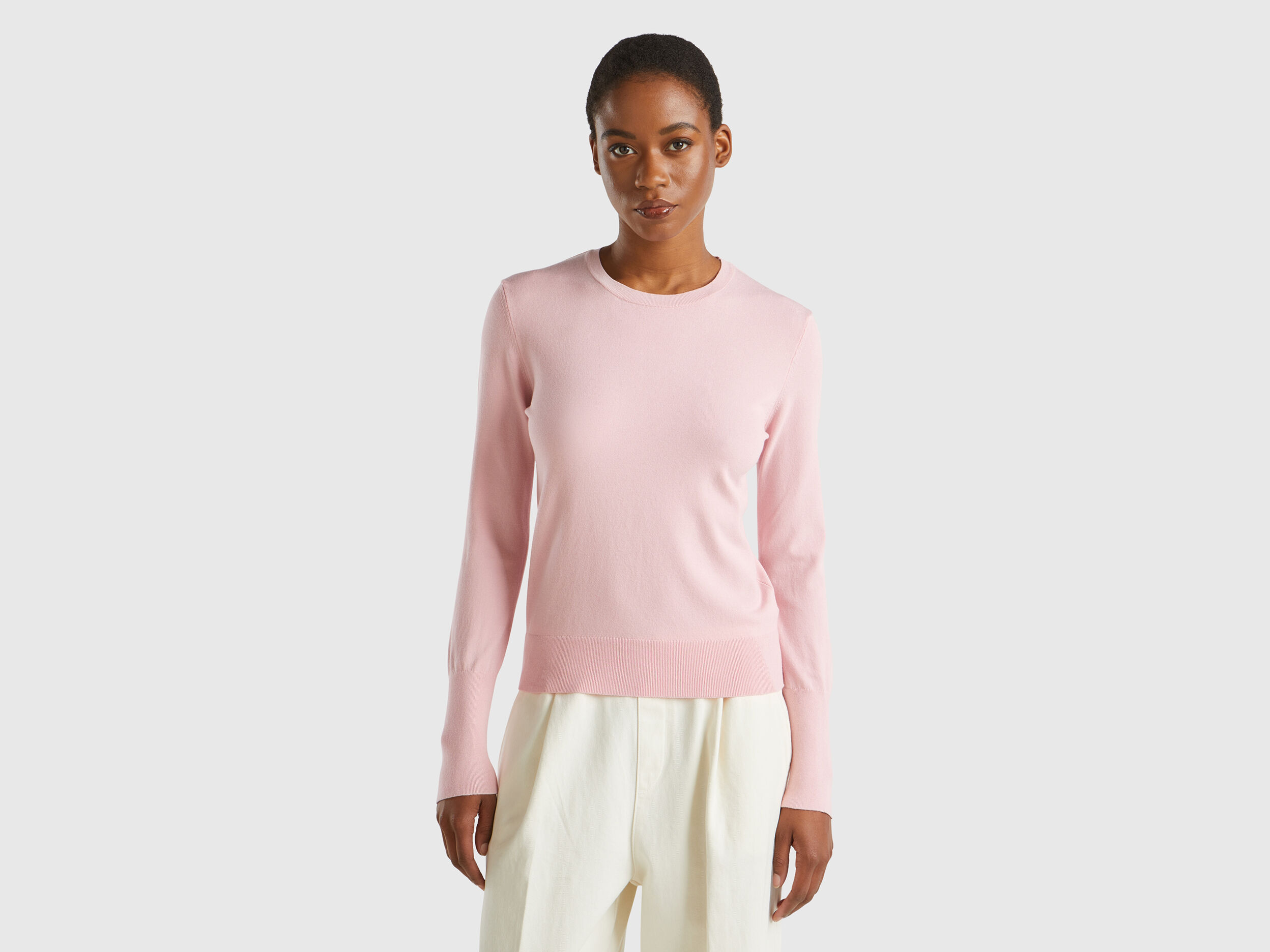 Pull benetton laine femme best sale
