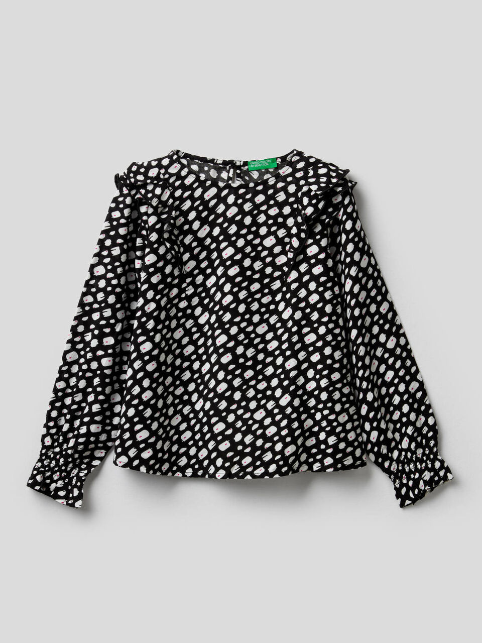 Blouse avec volant image number 1