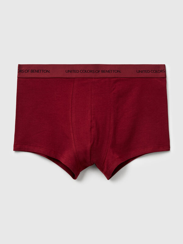 Boxer en coton extensible Homme