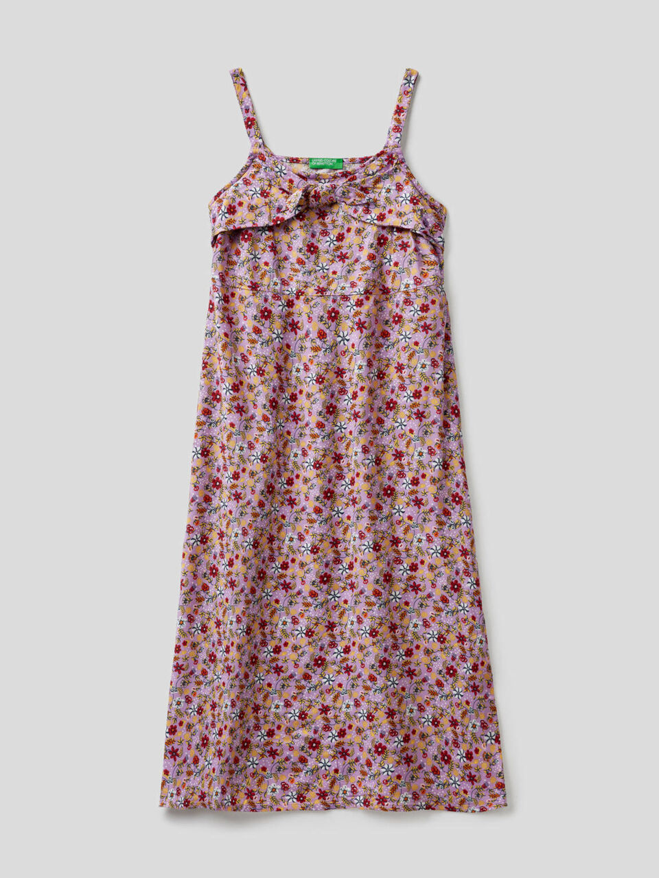 Robe longue avec imprimé à fleurs image number 1