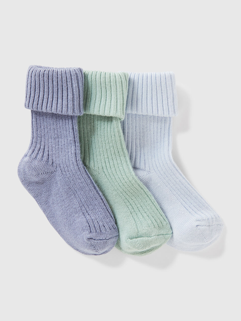 KNITTED SOCKS 3 PAIR Naissancede image number 1