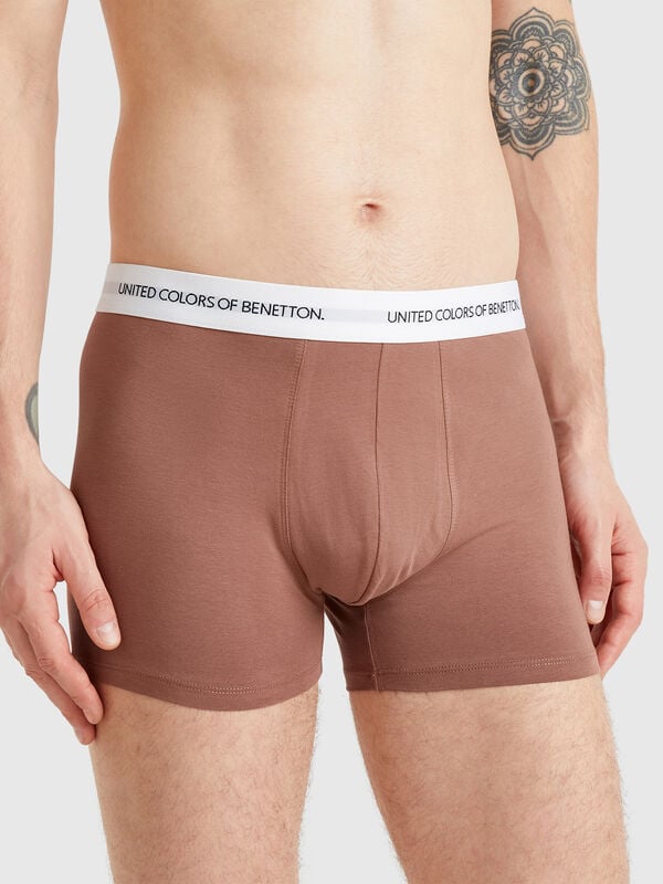 Boxer en coton stretch Homme