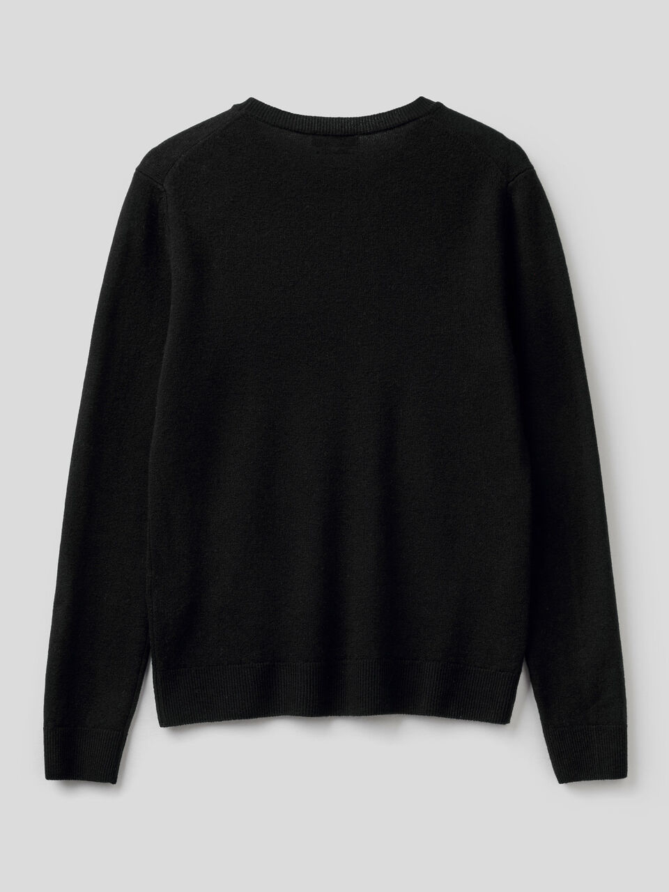 Pull col rond en pure laine vierge image number 2