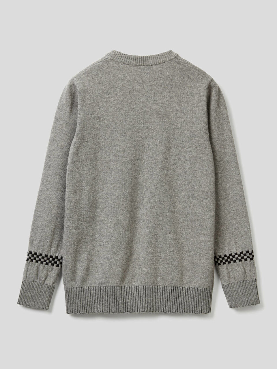 Pull à détails en intarsia image number 2