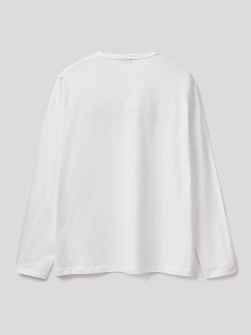 T-shirt manches longues avec logo imprimé image number 2