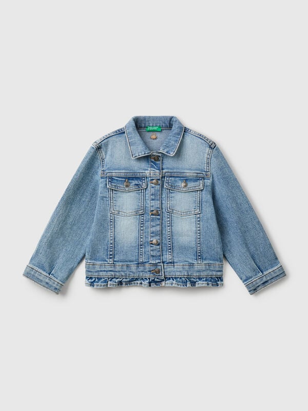 Veste en jean à volants Filles