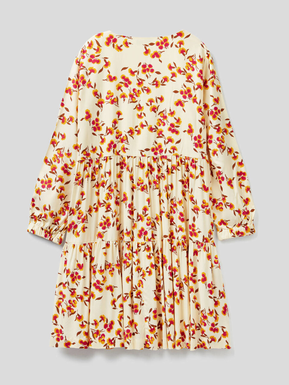Robe à motif en viscose durable image number 2