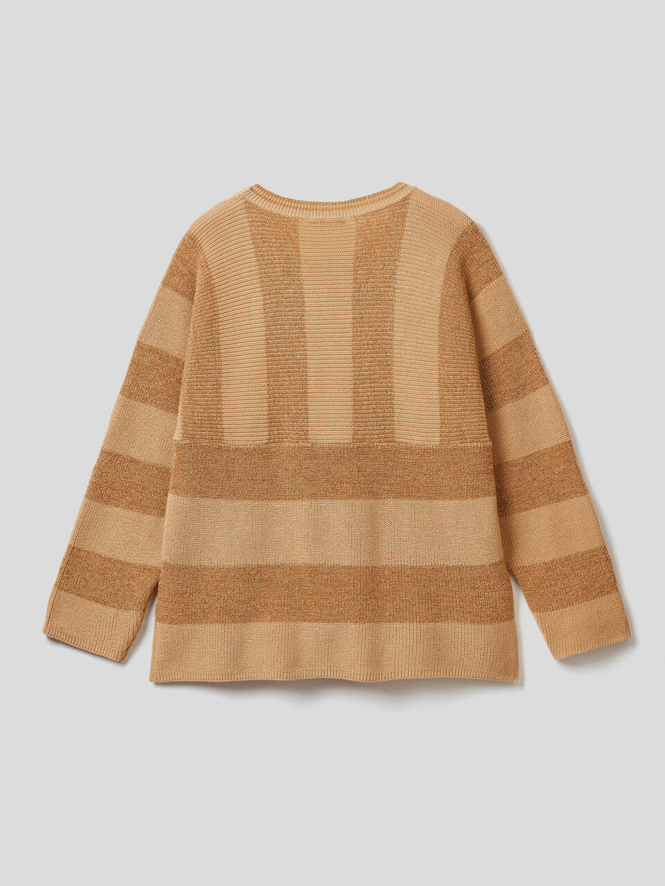 Pull à rayures avec fil de lurex image number 2