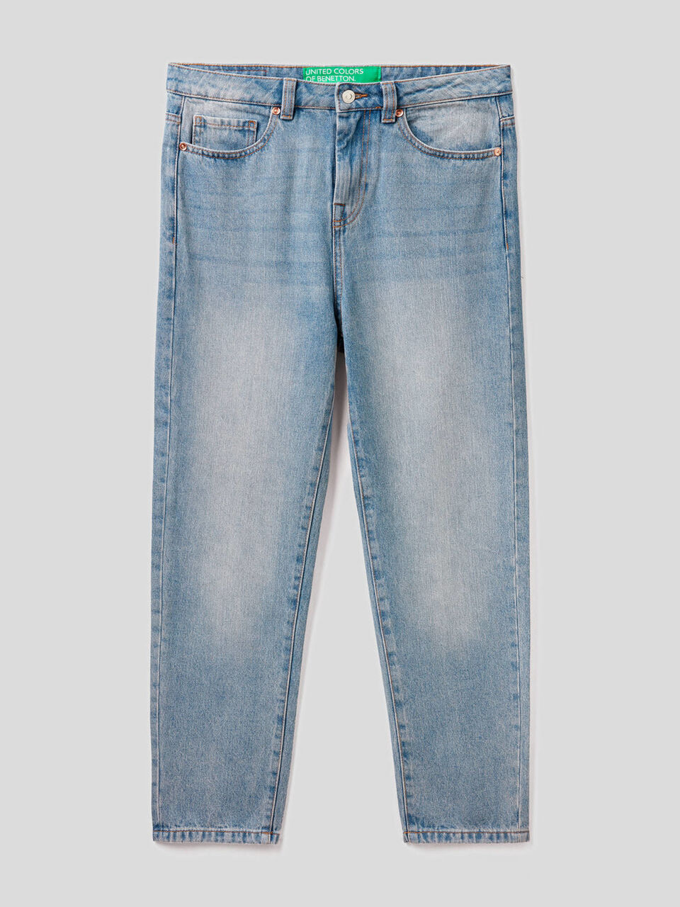 Jeans boyfriend 100% coton image number 1