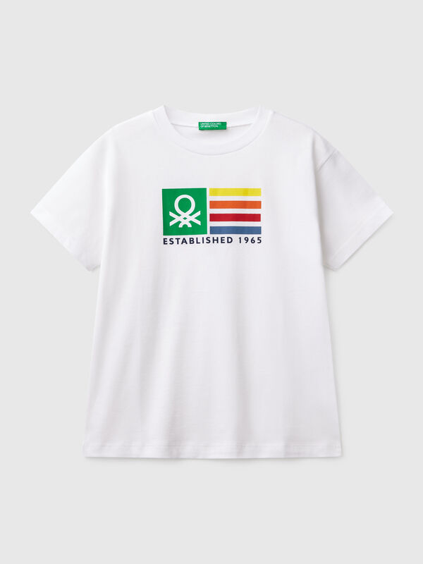 T-shirt à manches courtes 100% coton Garçon
