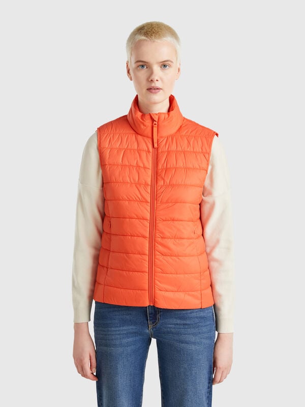 Gilet sans manches coupe slim avec rembourrage  Femme