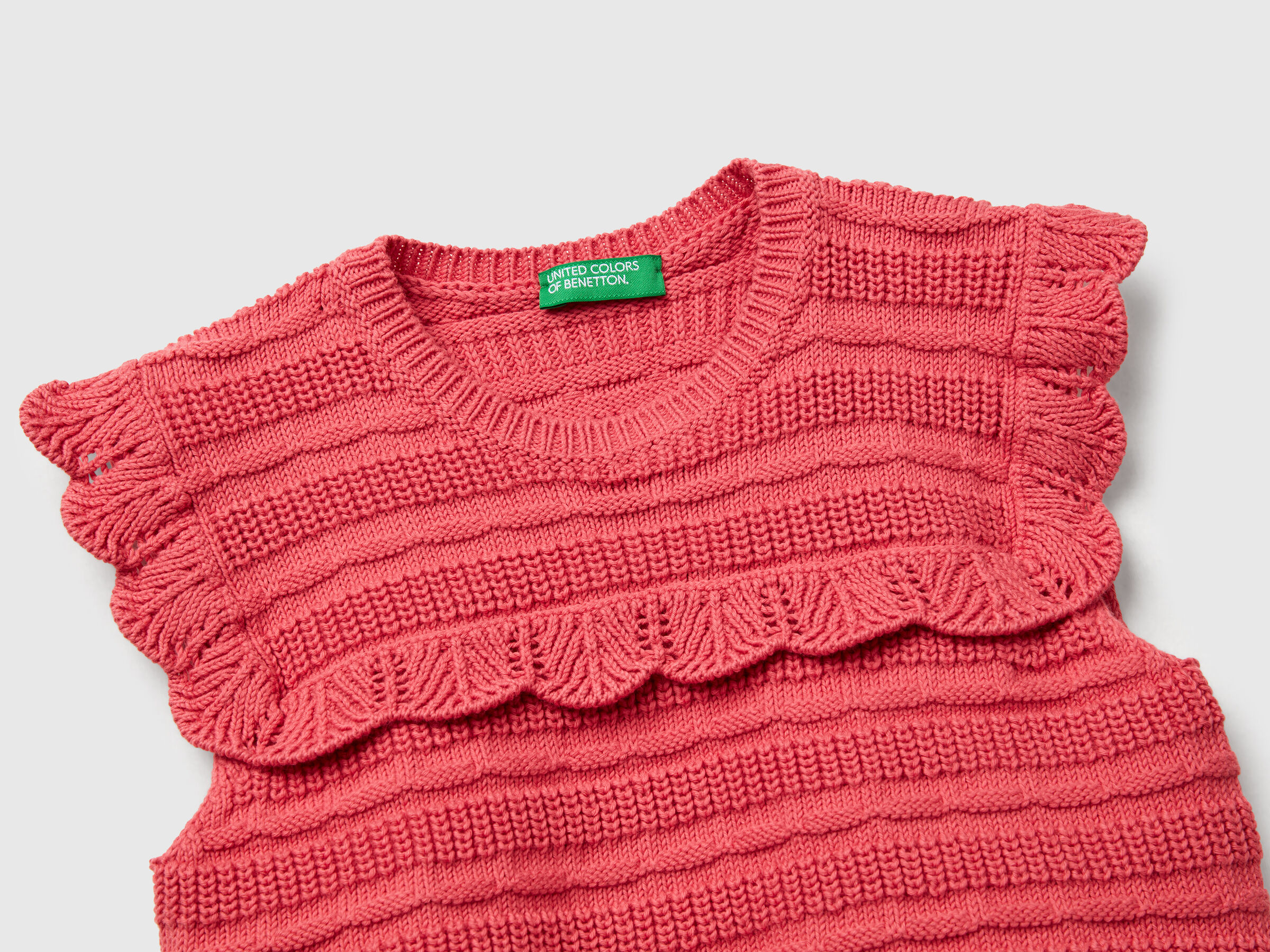 SLEEVELESS SWEATER Filles image number 2