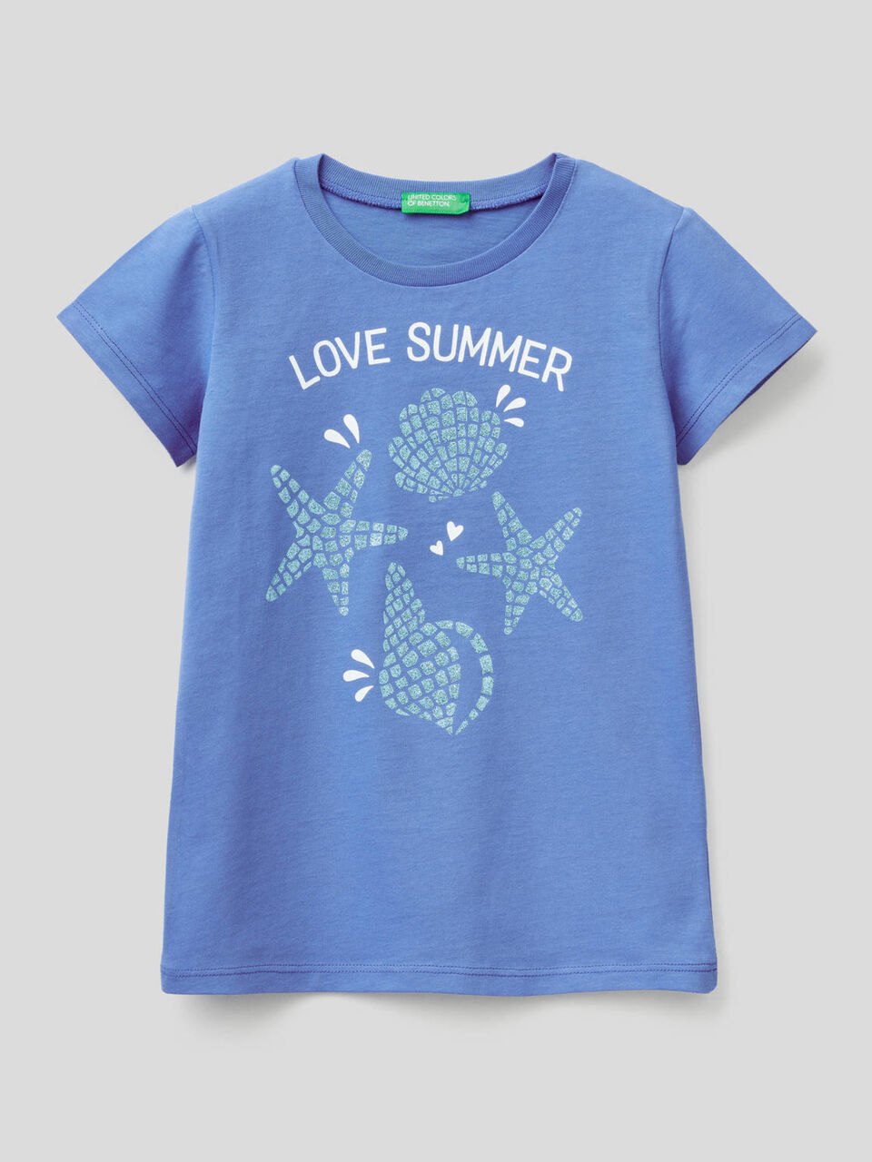 T-shirt avec imprimé pailleté image number 1